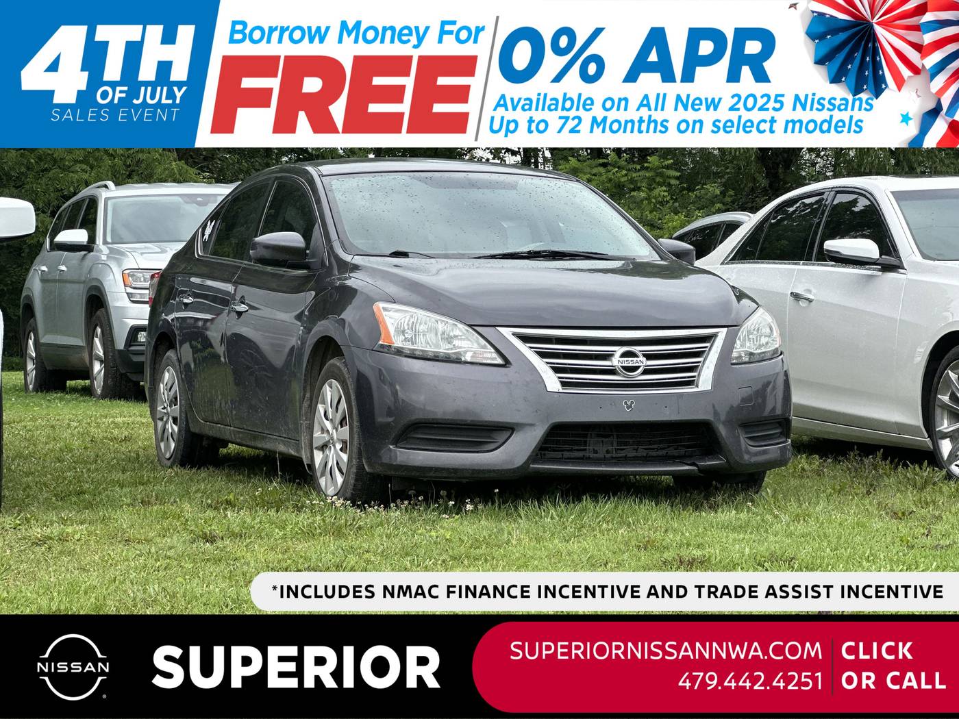 2013 Nissan Sentra SV — Sedan — 127,477 mi — Fayetteville, AR