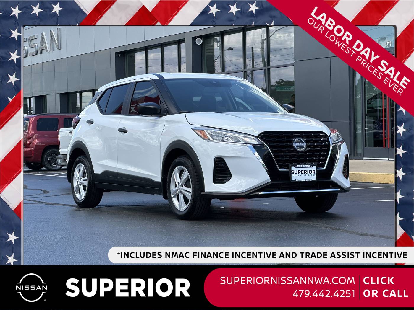 2024 Nissan Kicks S — SUV — 493 mi — Fayetteville, AR