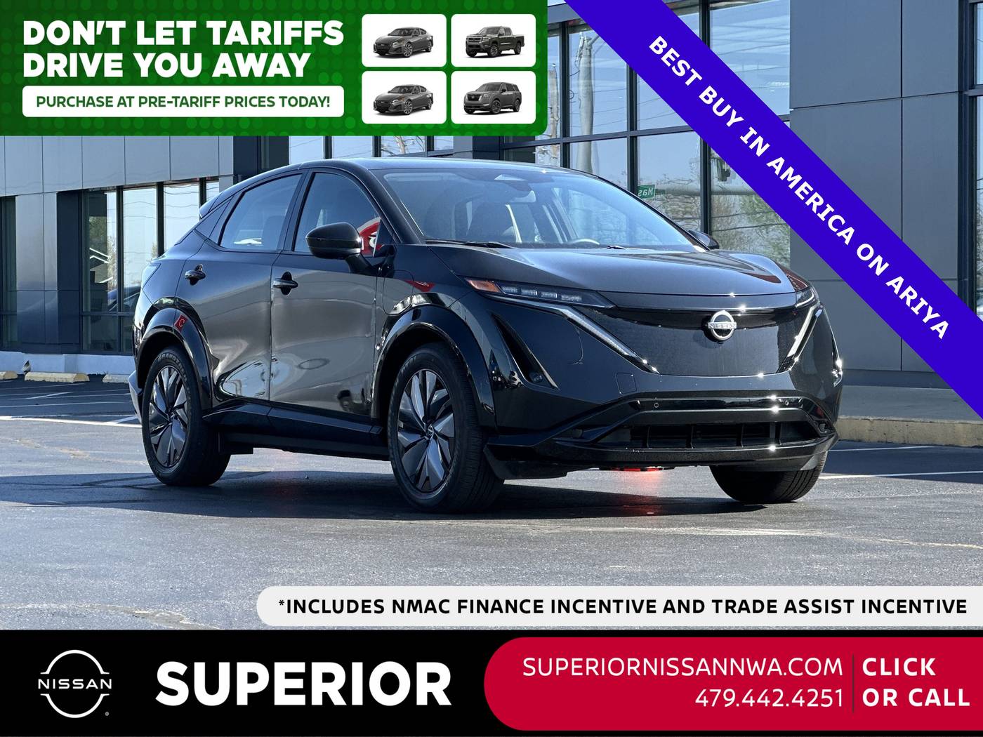 2023 Nissan Ariya Engage+ — SUV — 389 mi — Fayetteville, AR