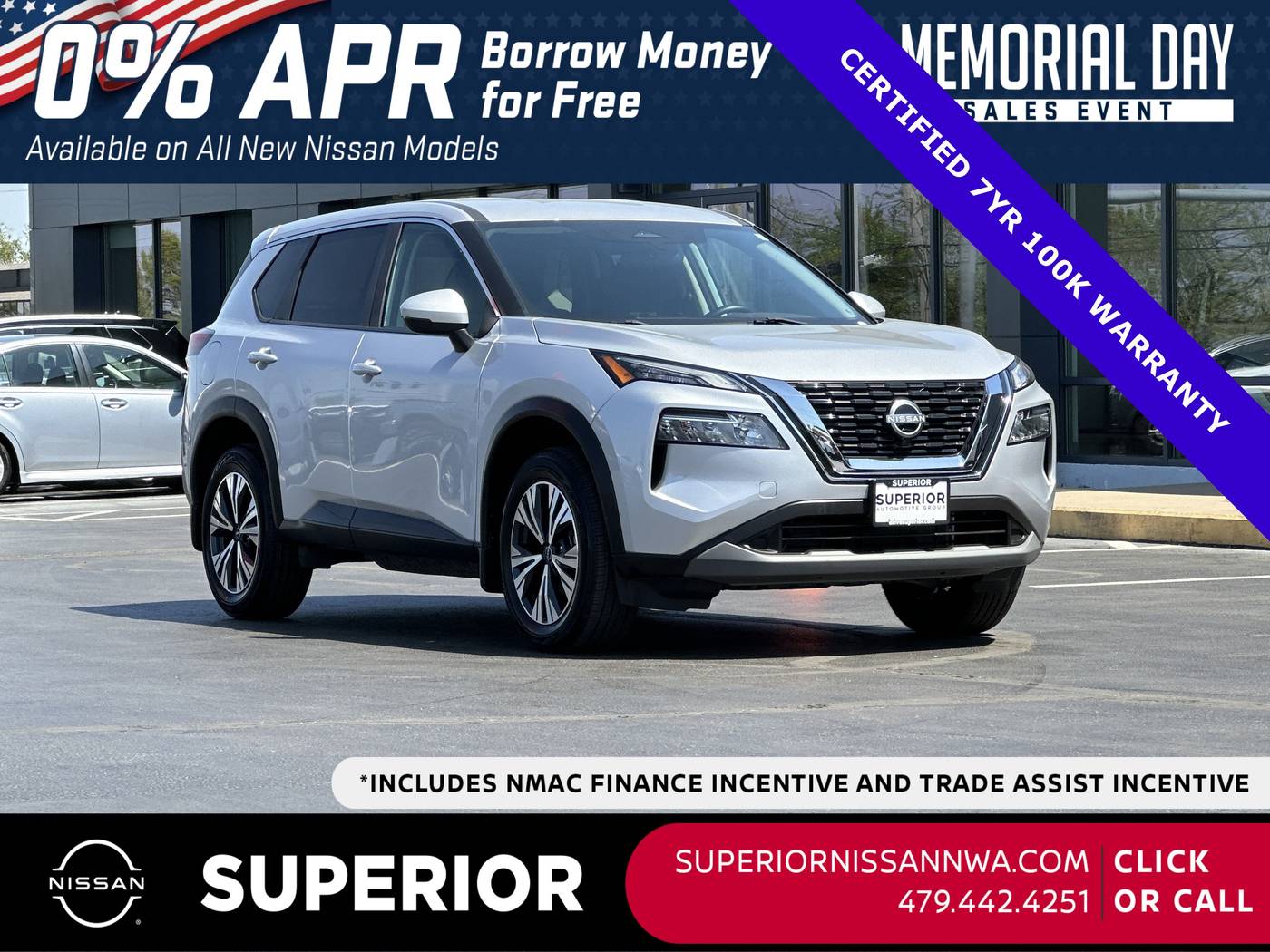 2022 Nissan Rogue SV — SUV — 26,376 mi — Fayetteville, AR