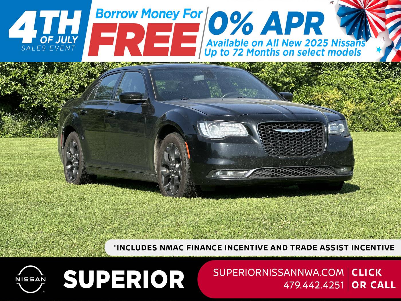 2019 Chrysler 300 S — Sedan — 146,558 mi — Fayetteville, AR