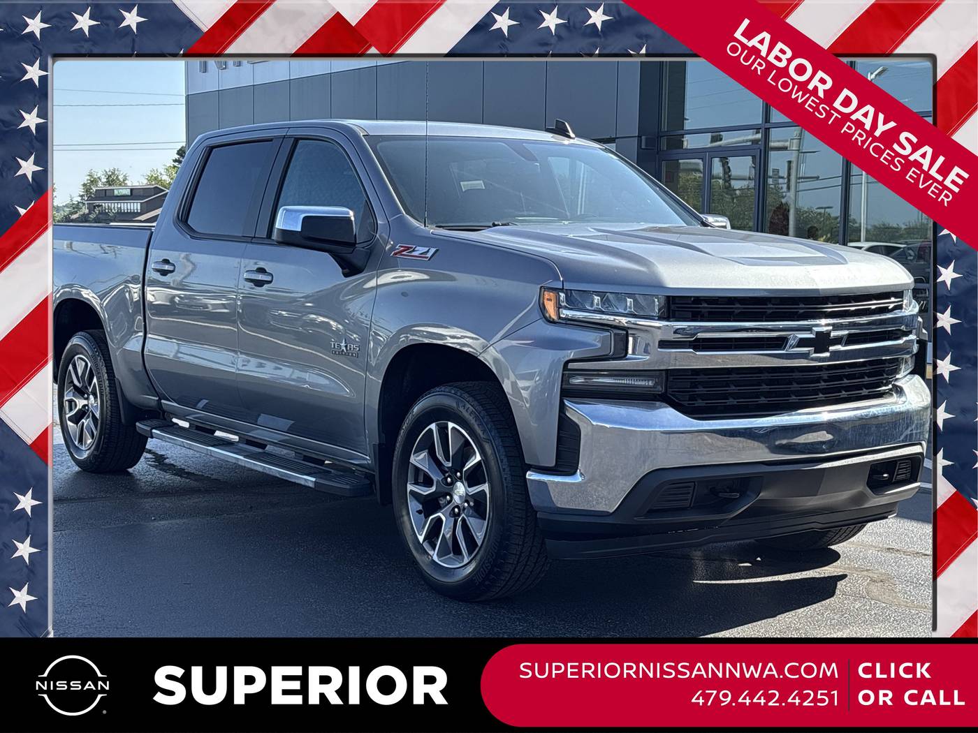 2019 Chevrolet Silverado 1500 LT — Pickup Truck — 64,089 mi — Fayetteville, AR