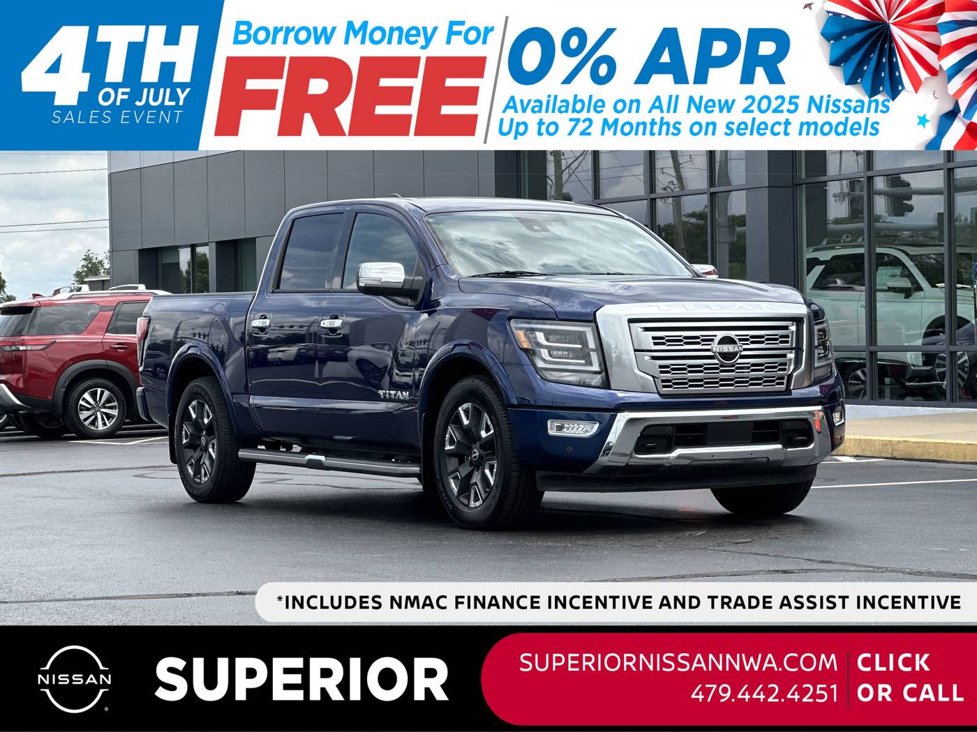 2023 Nissan Titan Platinum Reserve — Pickup Truck — 3,972 mi — Fayetteville, AR