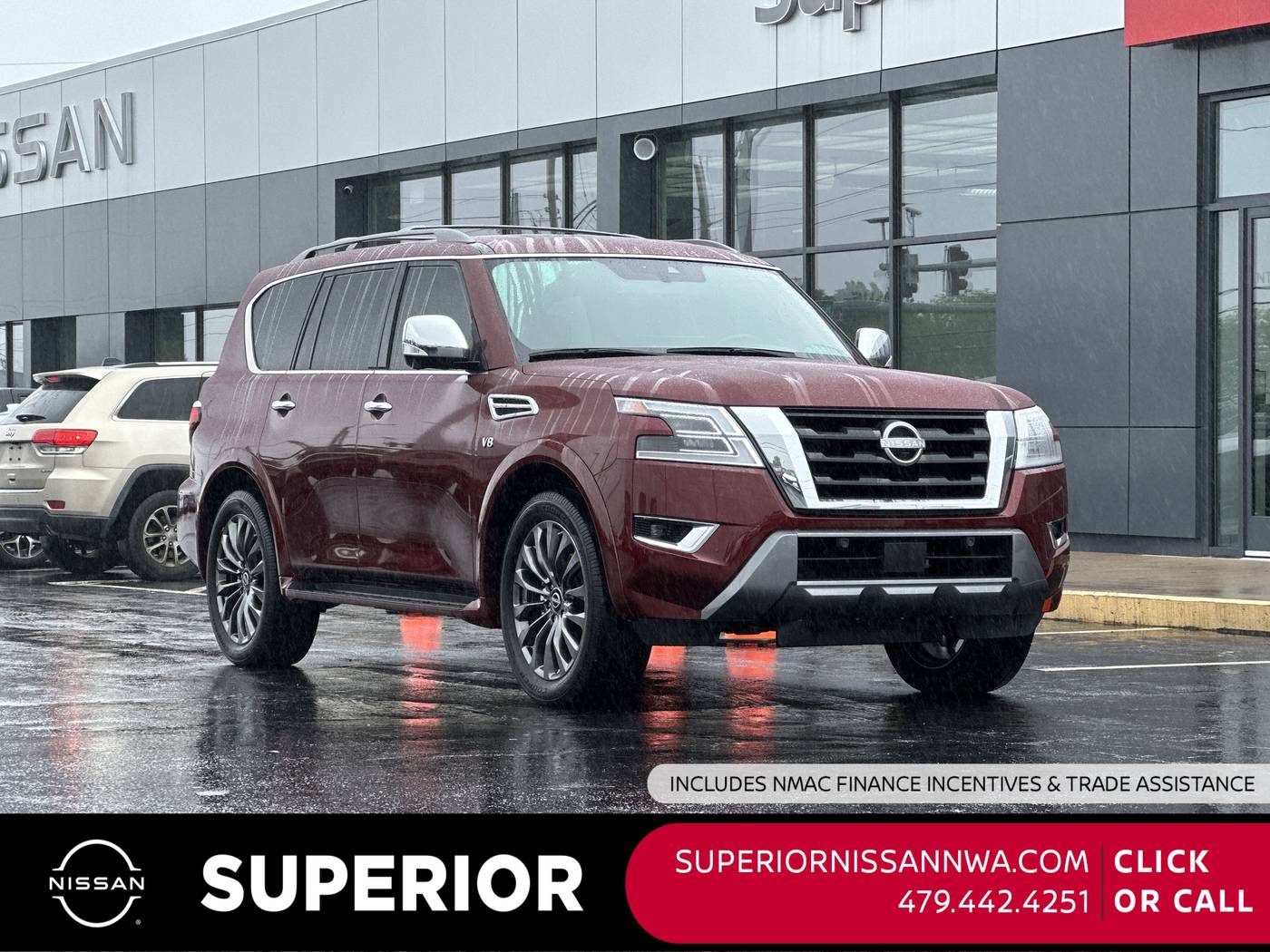 2022 Nissan Armada Platinum — SUV — 31,133 mi — Fayetteville, AR