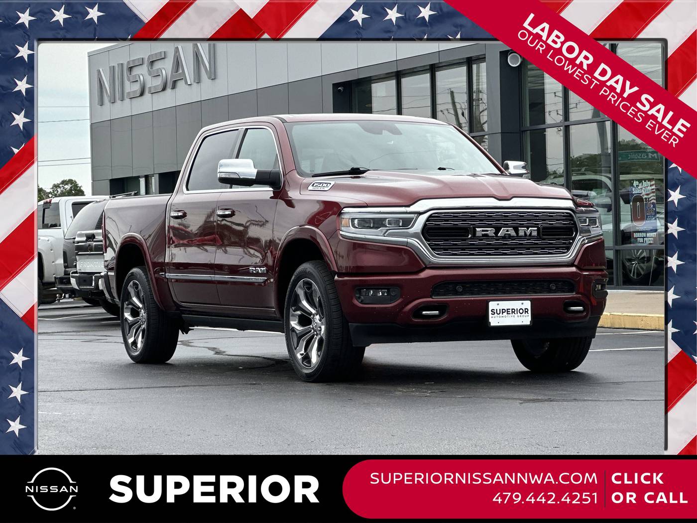 2020 Ram 1500 Limited — Pickup Truck — 53,379 mi — Fayetteville, AR