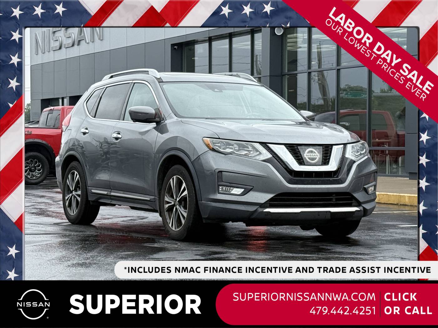 2017 Nissan Rogue SL — SUV — 184,332 mi — Fayetteville, AR