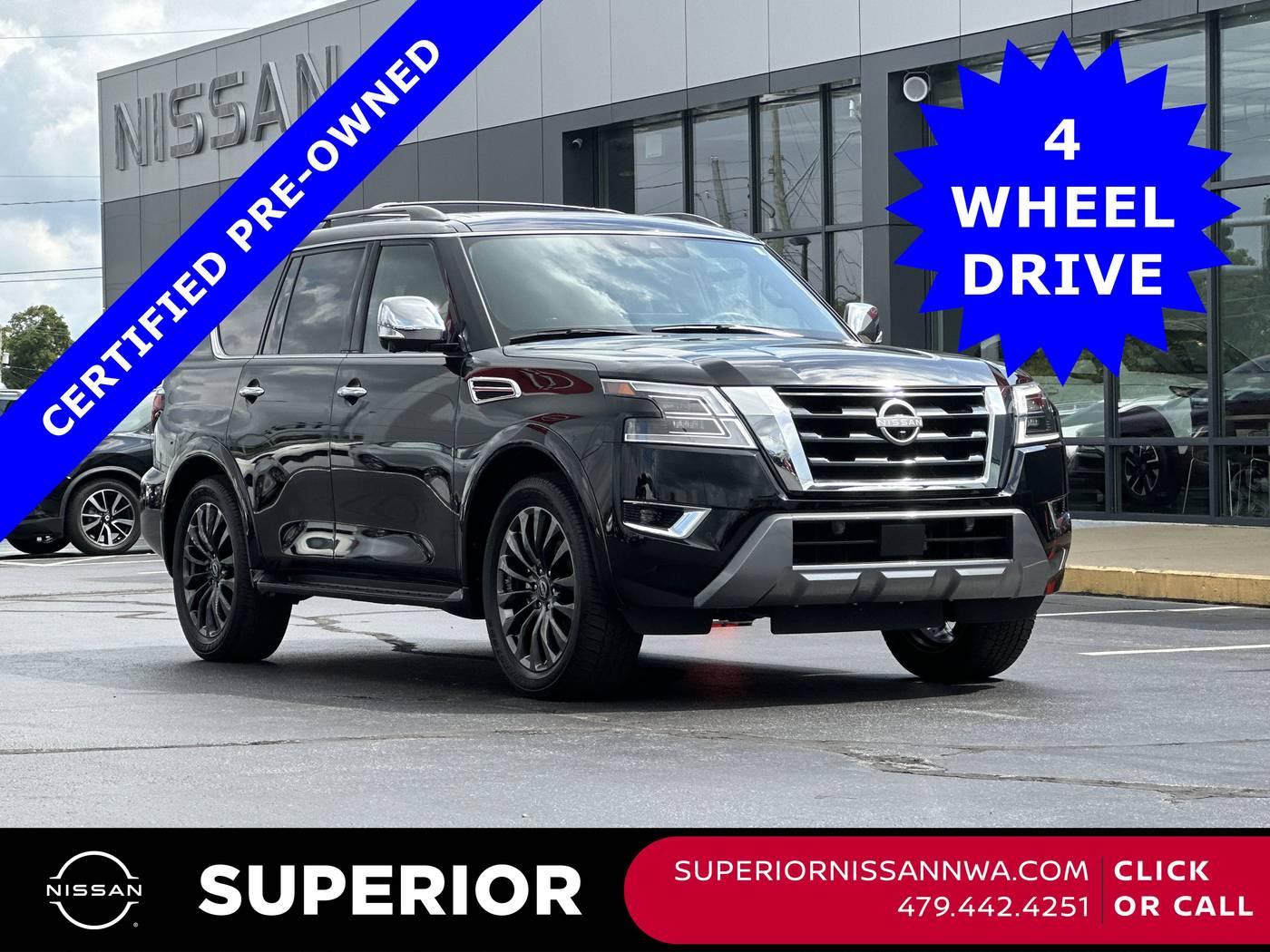 2024 Nissan Armada Platinum — SUV — 18,285 mi — Fayetteville, AR