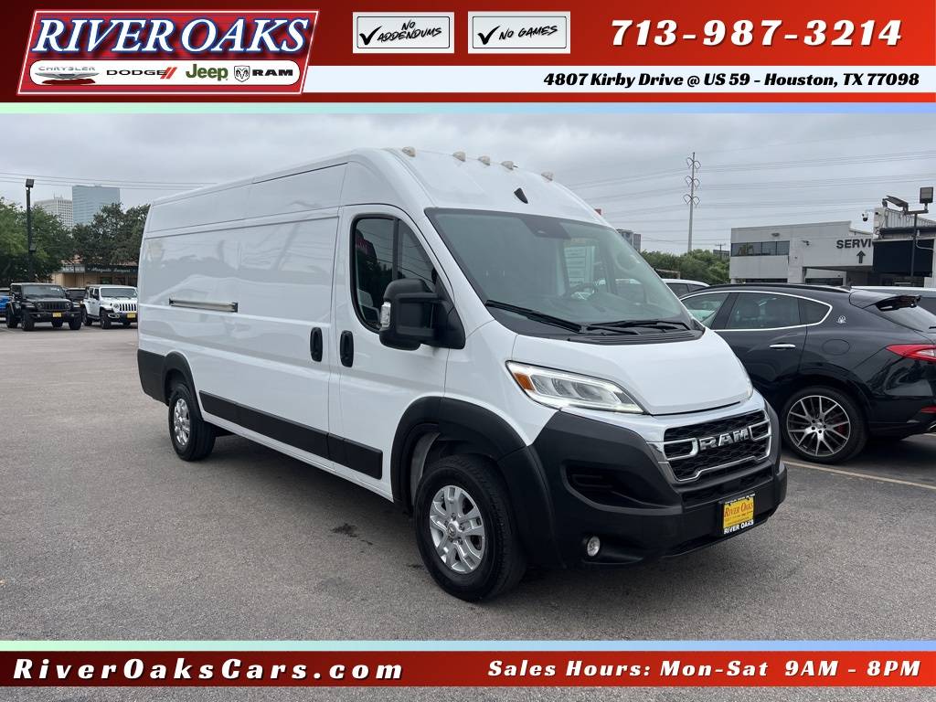 2024 Ram ProMaster Cargo Van SLT 3500 — Cargo Van — 28,593 mi — Houston, TX