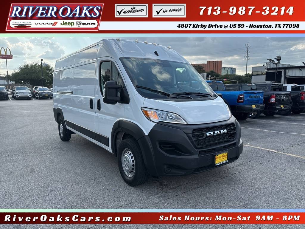 2025 Ram ProMaster Cargo Van Tradesman 2500 — Cargo Van — 14,652 mi — Houston, TX