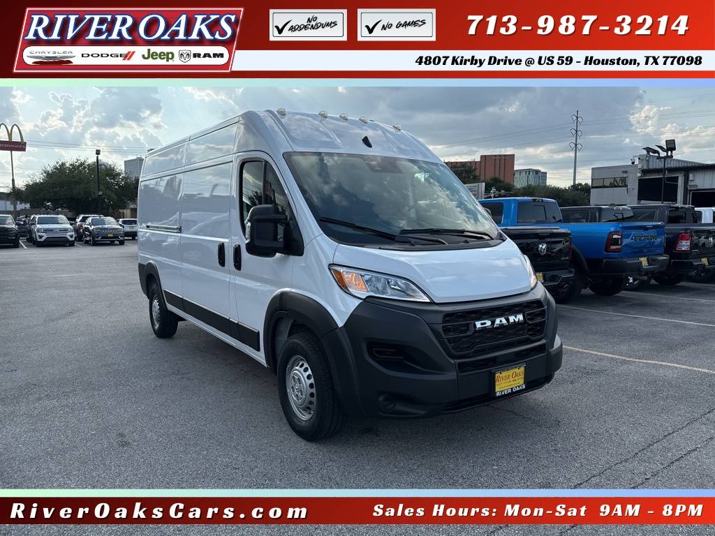 2025 Ram ProMaster Cargo Van Tradesman 2500 — Cargo Van — 17,652 mi — Houston, TX