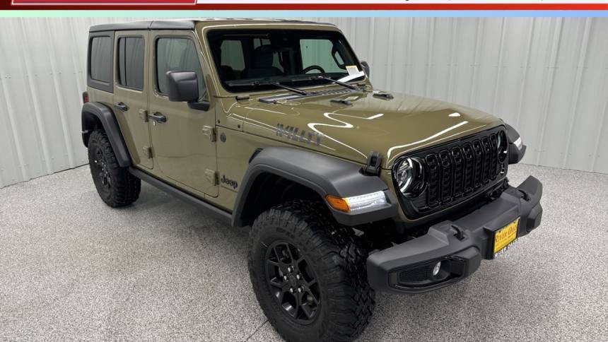 2025 Jeep Wrangler Willys — SUV — 4,123 mi — Houston, TX