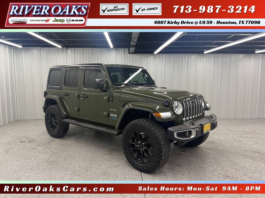 2021 Jeep Wrangler Sahara 4xe — SUV — 80,215 mi — Houston, TX