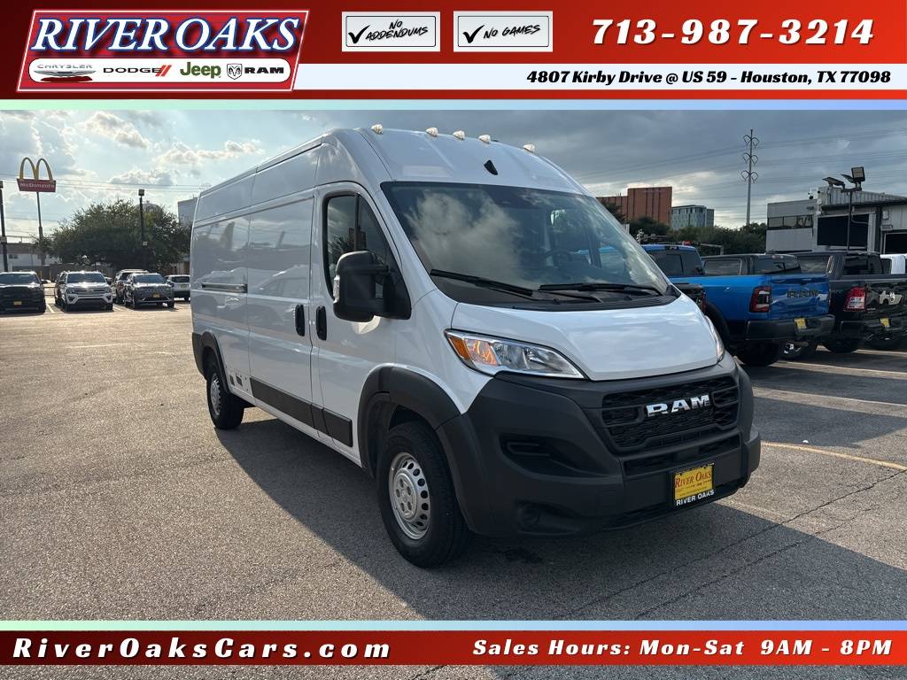 2025 Ram ProMaster Cargo Van Tradesman 2500 — Cargo Van — 5,636 mi — Houston, TX