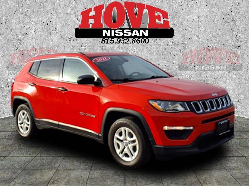 2021 Jeep Compass Sport — SUV — 83,590 mi — Bourbonnais, IL