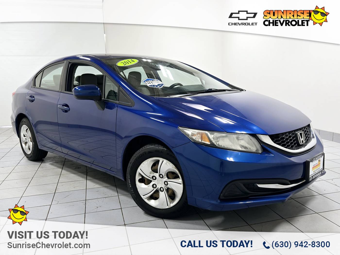 2014 Honda Civic LX — Sedan — 85,796 mi — Glendale Heights, IL