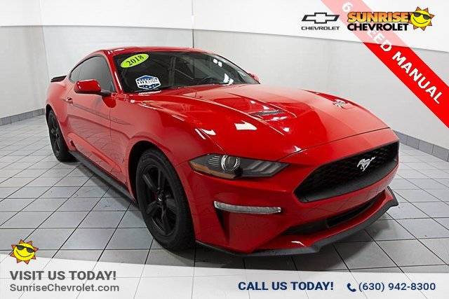 2018 Ford Mustang EcoBoost — Coupe — 53,876 mi — Glendale Heights, IL