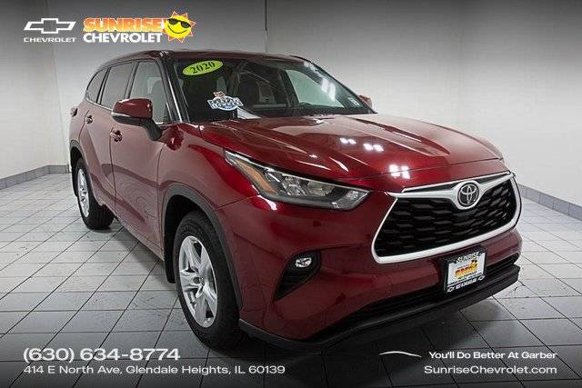 2020 Toyota Highlander LE — SUV — 69,976 mi — Glendale Heights, IL