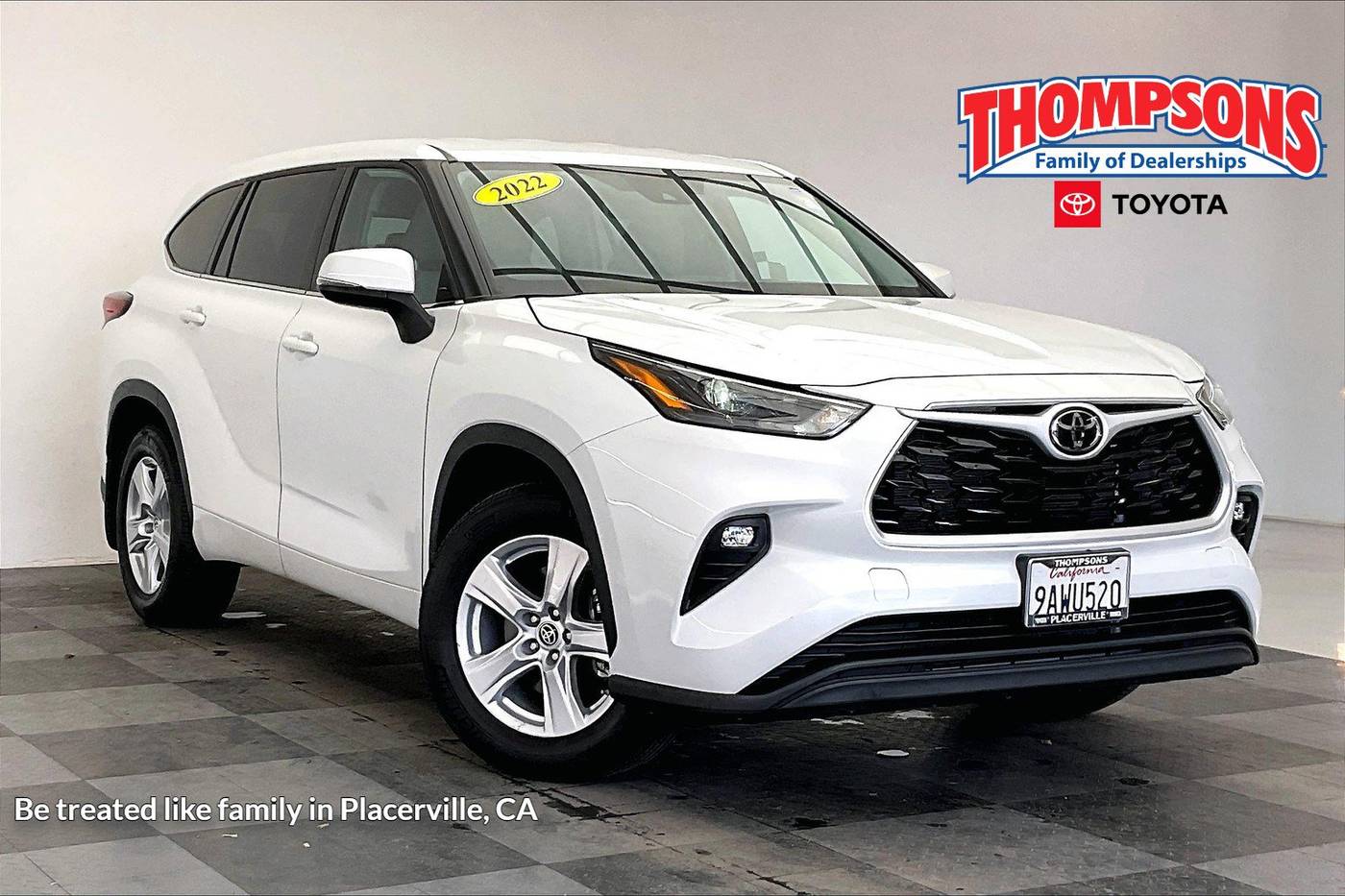 2022 Toyota Highlander LE — SUV — 27,735 mi — Placerville, CA