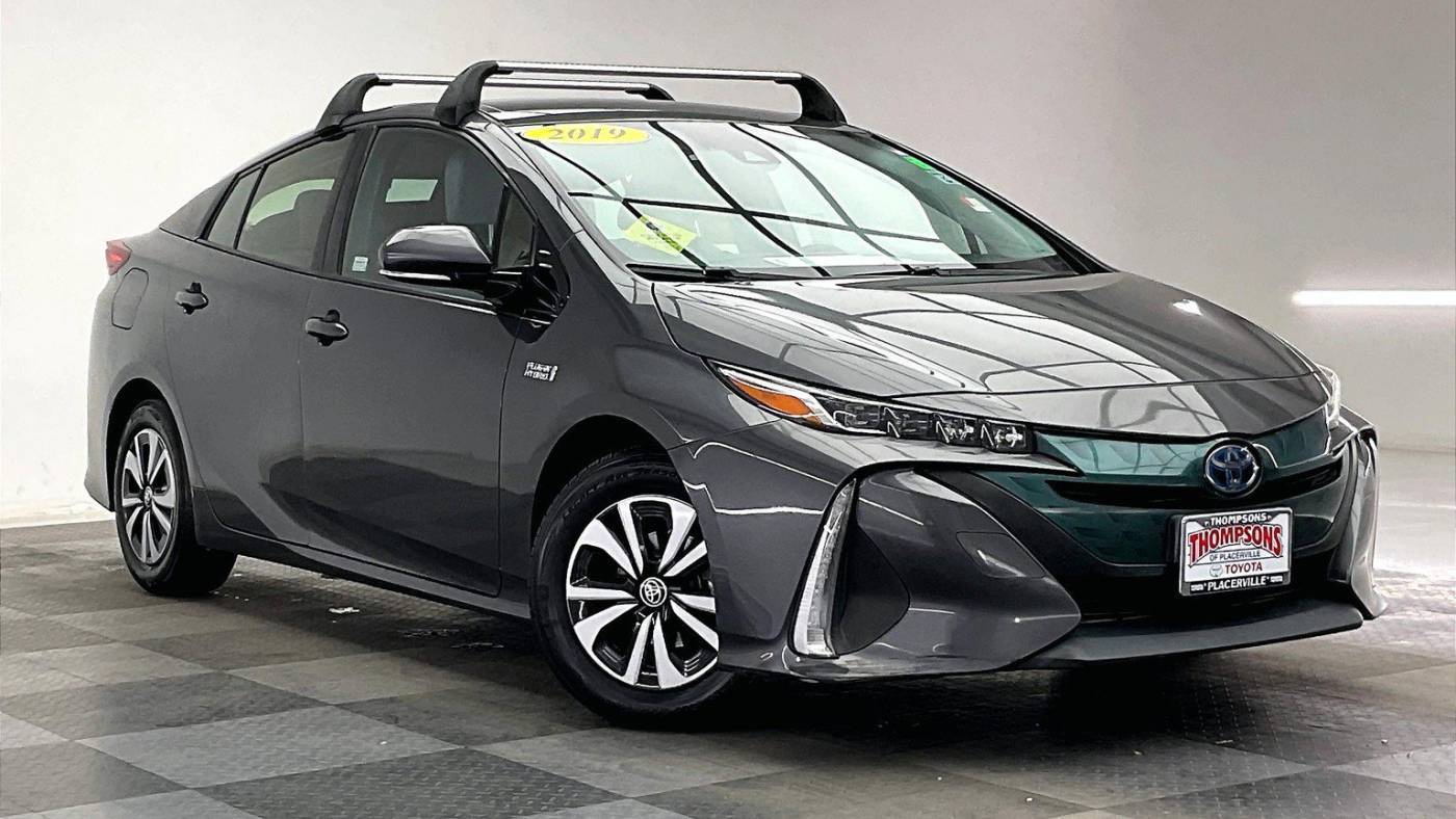 2019 Toyota Prius Prime Plus — Hatchback — 125,537 mi — Placerville, CA