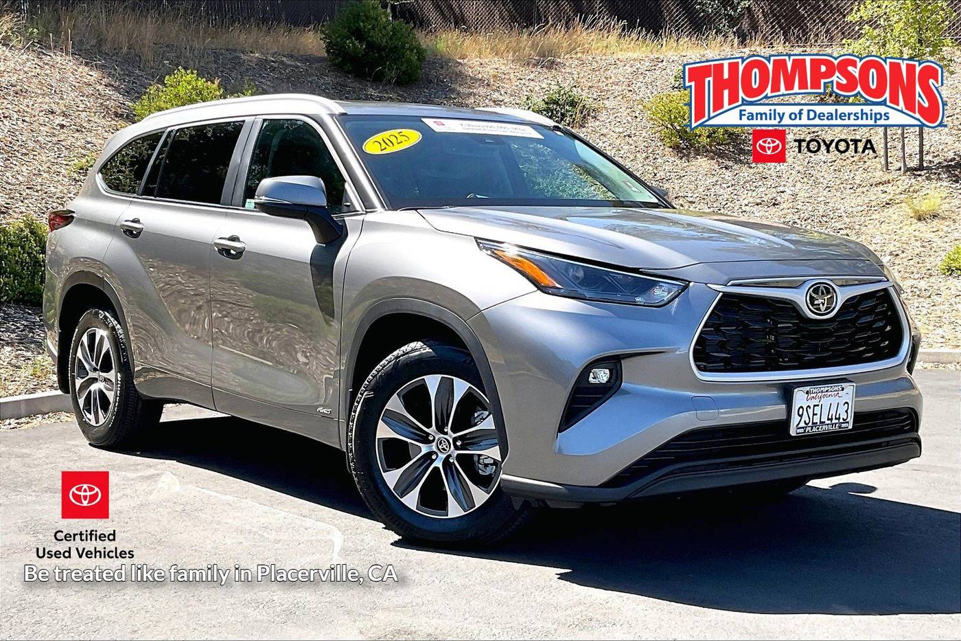 2025 Toyota Highlander Hybrid XLE — SUV — 2,953 mi — Placerville, CA