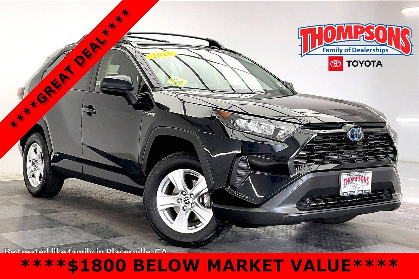 2021 Toyota RAV4 Hybrid LE — SUV — 123,901 mi — Placerville, CA