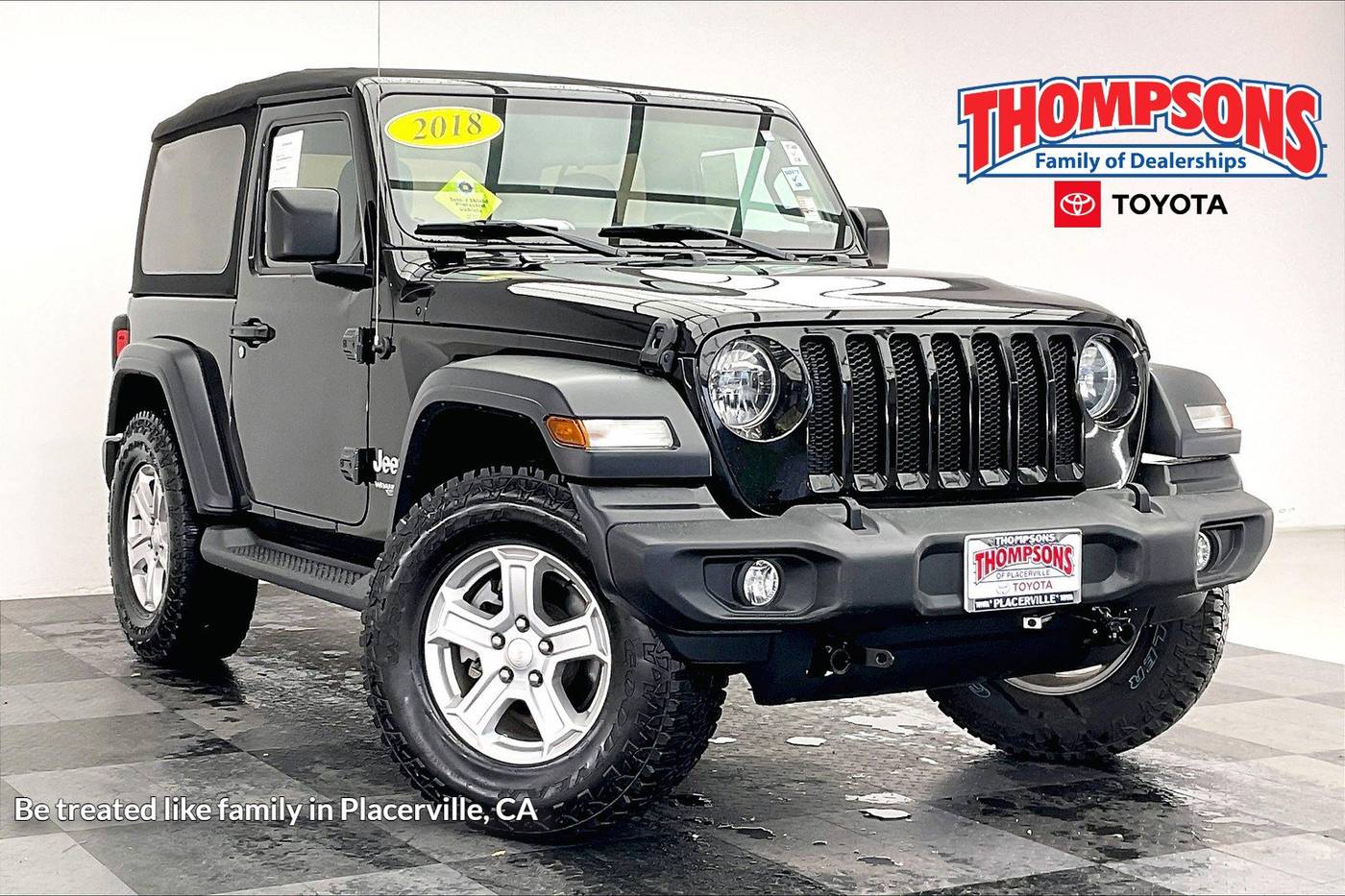 2018 Jeep Wrangler Sport S — SUV — 52,467 mi — Placerville, CA