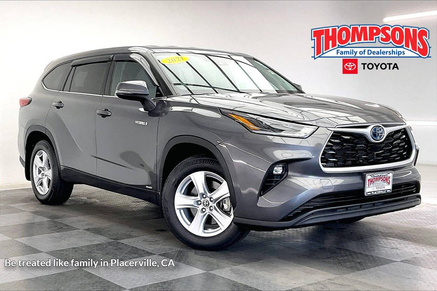 2021 Toyota Highlander Hybrid LE — SUV — 14,502 mi — Placerville, CA