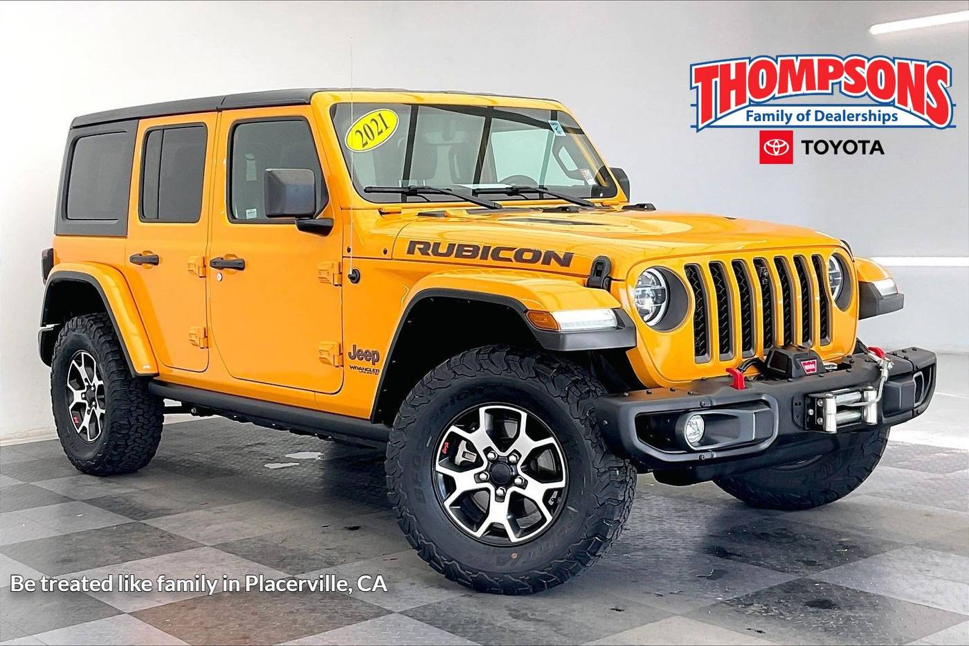 2021 Jeep Wrangler Rubicon — SUV — 21,081 mi — Placerville, CA