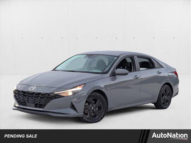 2022 Hyundai Elantra Hybrid Blue — Sedan — 71,343 mi — Davie, FL