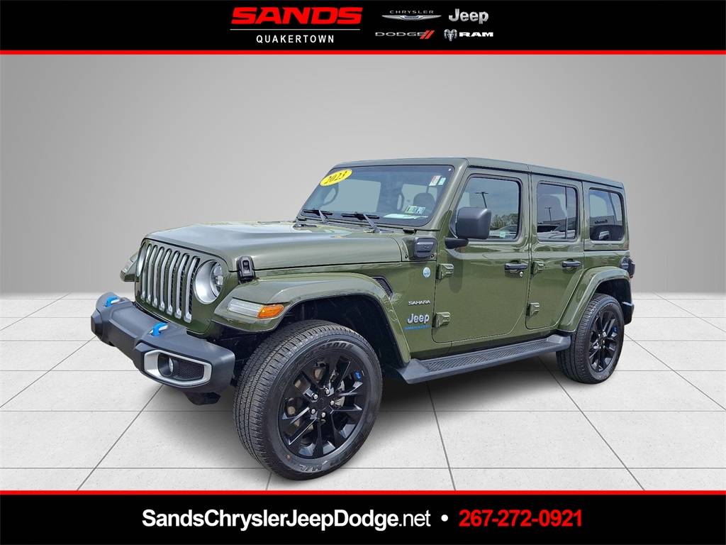 2023 Jeep Wrangler Sahara 4xe — SUV — 34,657 mi — Quakertown, PA