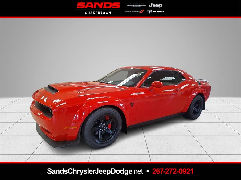 2018 Dodge Challenger SRT Demon — Coupe — 3,396 mi — Quakertown, PA