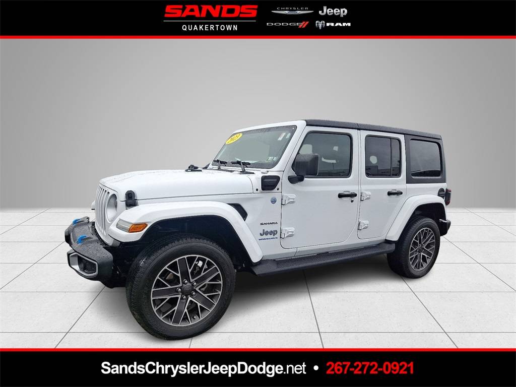 2023 Jeep Wrangler Sahara 4xe — SUV — 23,050 mi — Quakertown, PA