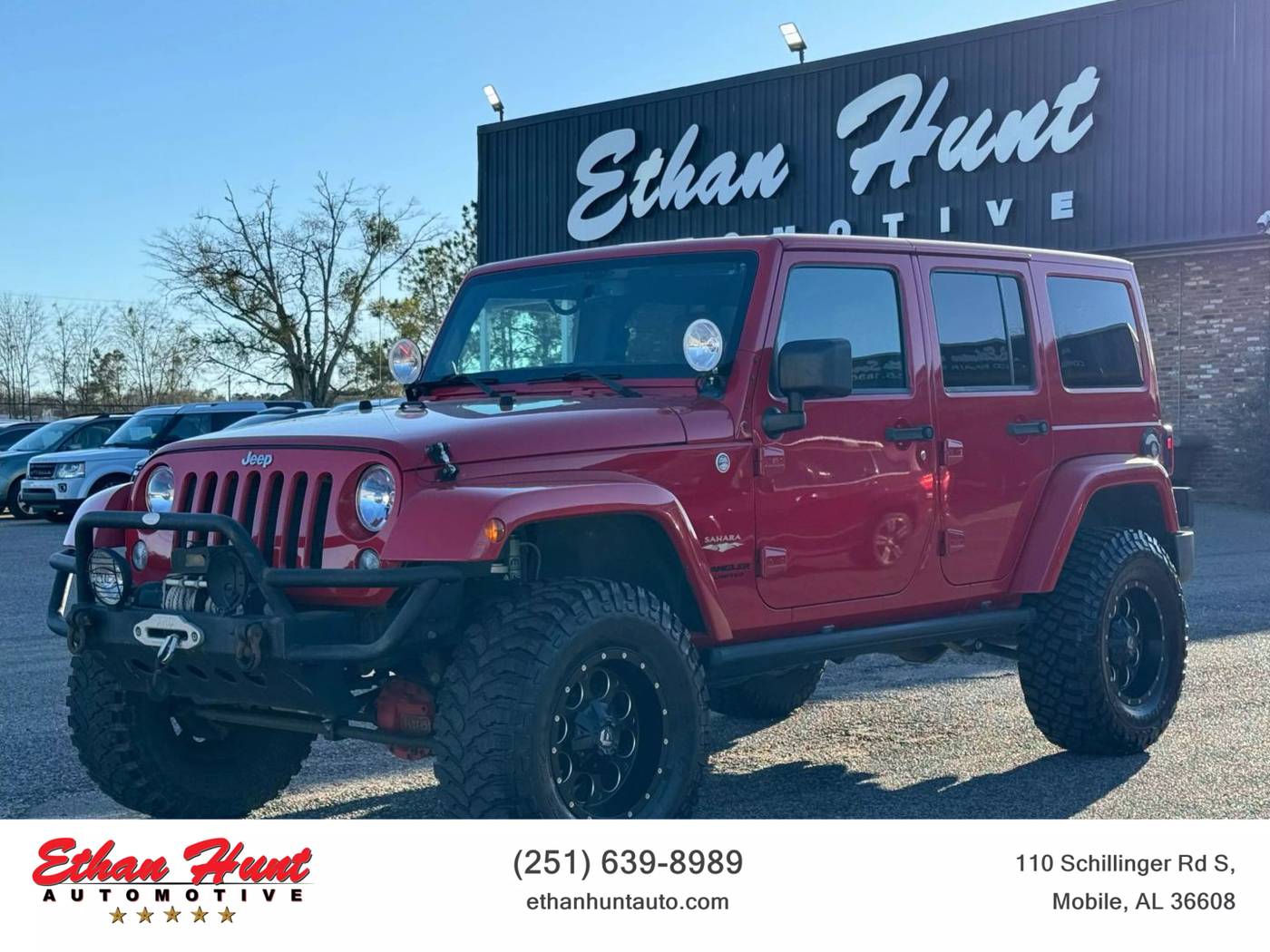 2014 Jeep Wrangler Sahara — SUV — 58,369 mi — Mobile, AL