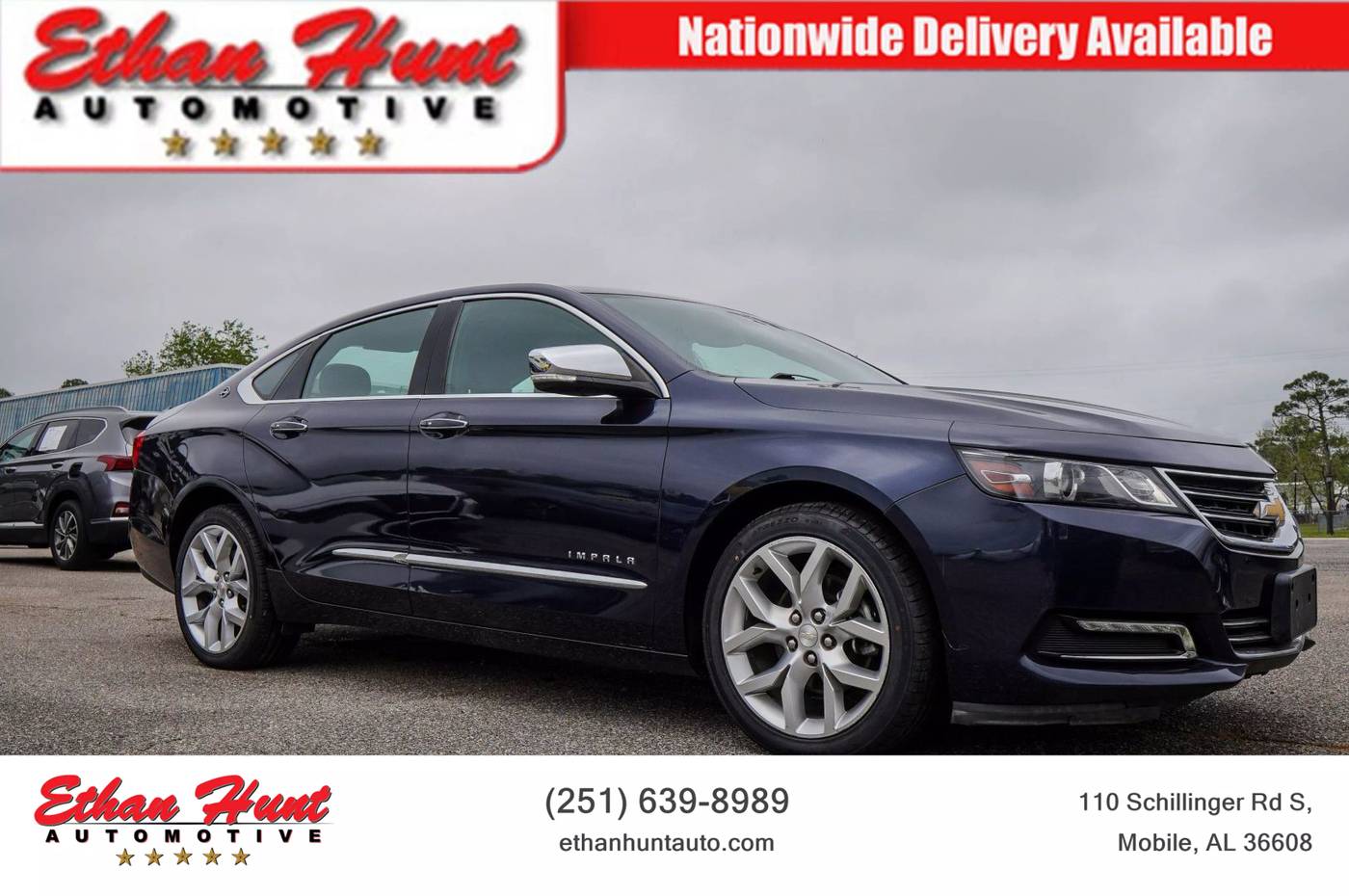 2019 Chevrolet Impala Premier — Sedan — 120,306 mi — Mobile, AL