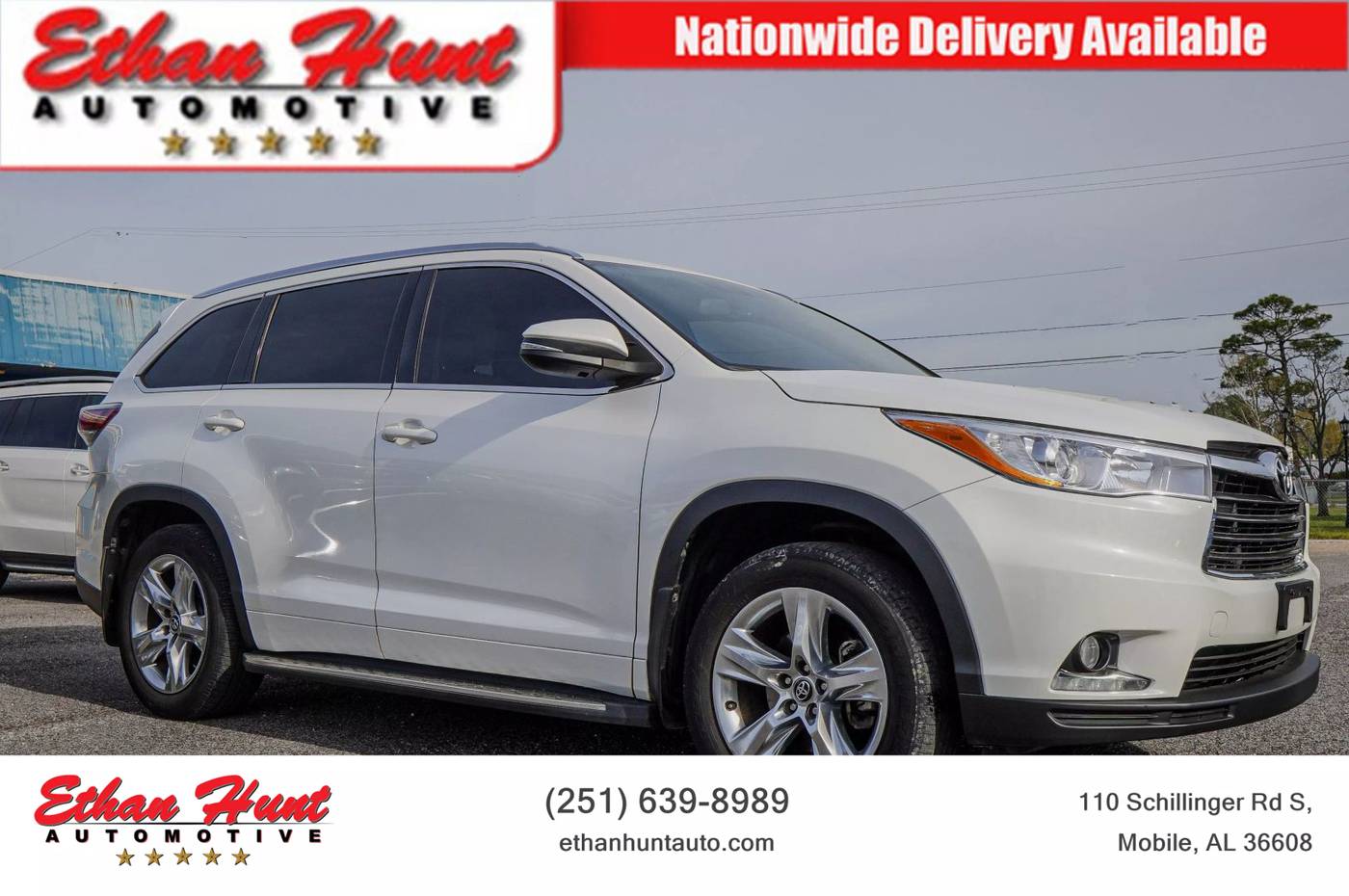 2016 Toyota Highlander Limited — SUV — 109,888 mi — Mobile, AL