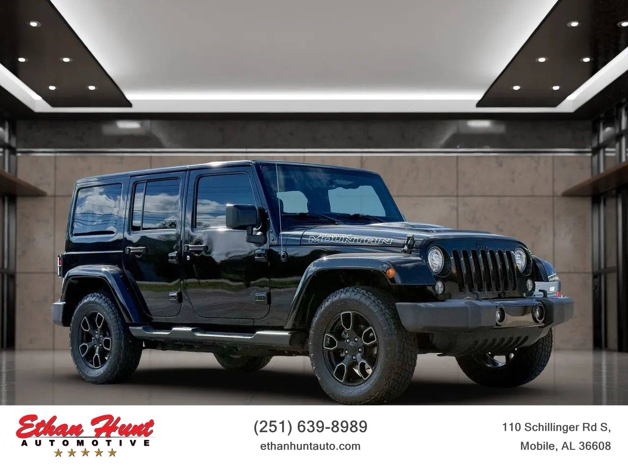 2017 Jeep Wrangler Smoky Mountain — SUV — 118,589 mi — Mobile, AL