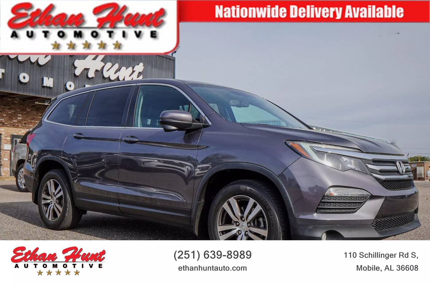 2017 Honda Pilot EX-L — SUV — 144,339 mi — Mobile, AL