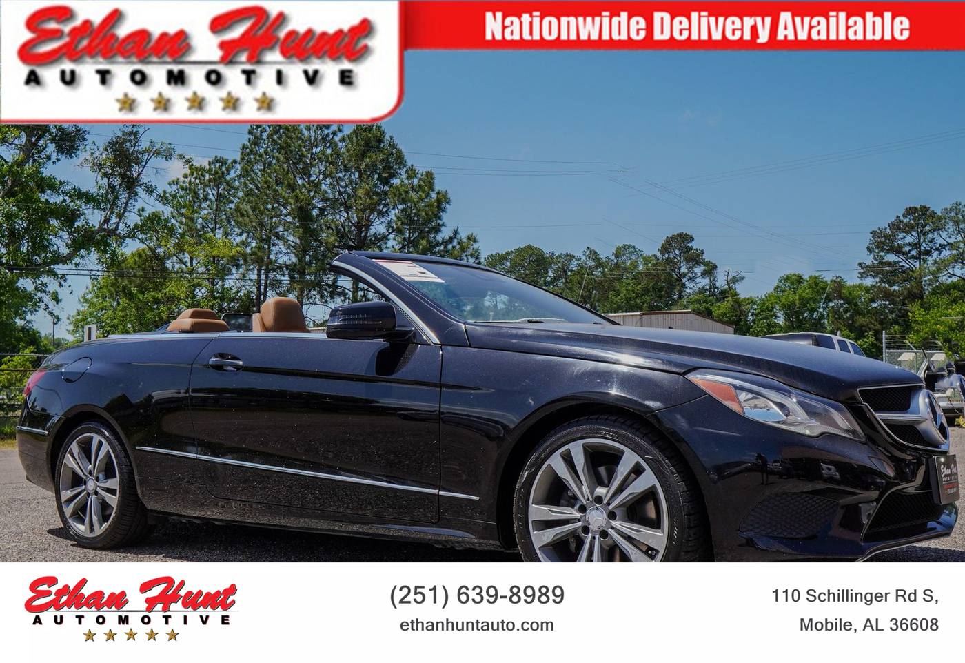 2014 Mercedes-Benz E-Class E 350 — Convertible — 101,787 mi — Mobile, AL