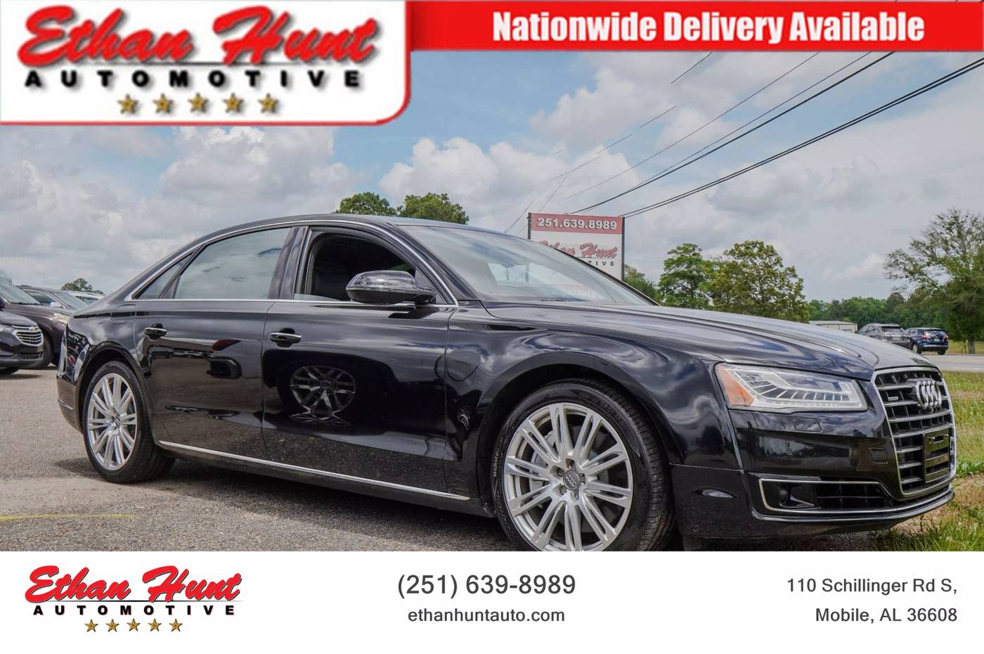 2016 Audi A8 3.0S — Sedan — 111,553 mi — Mobile, AL