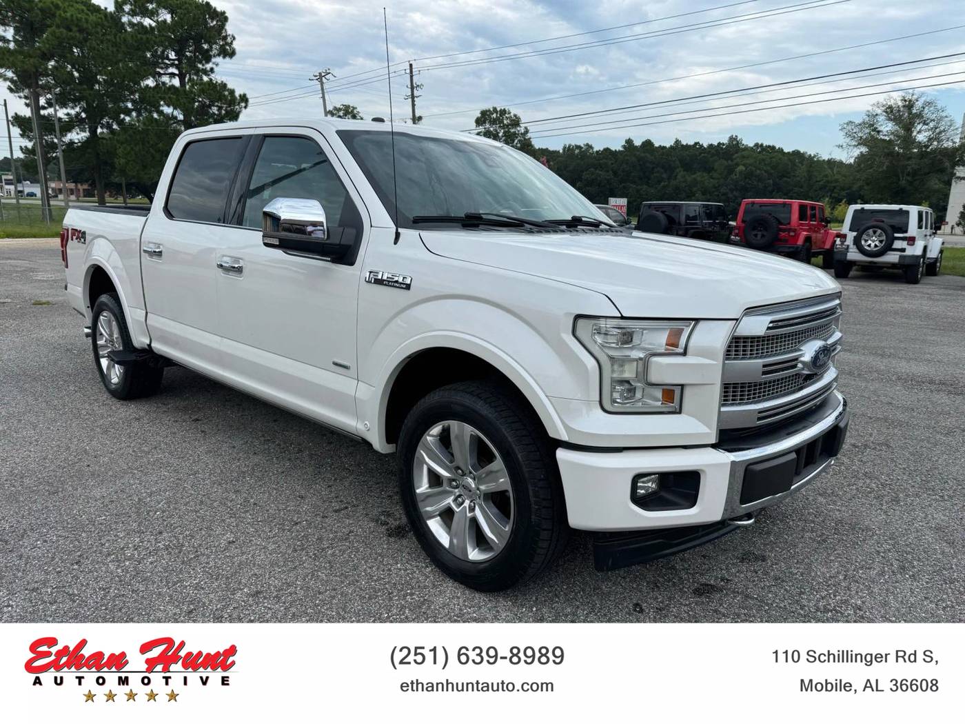2017 Ford F-150 Platinum — Pickup Truck — 133,059 mi — Mobile, AL