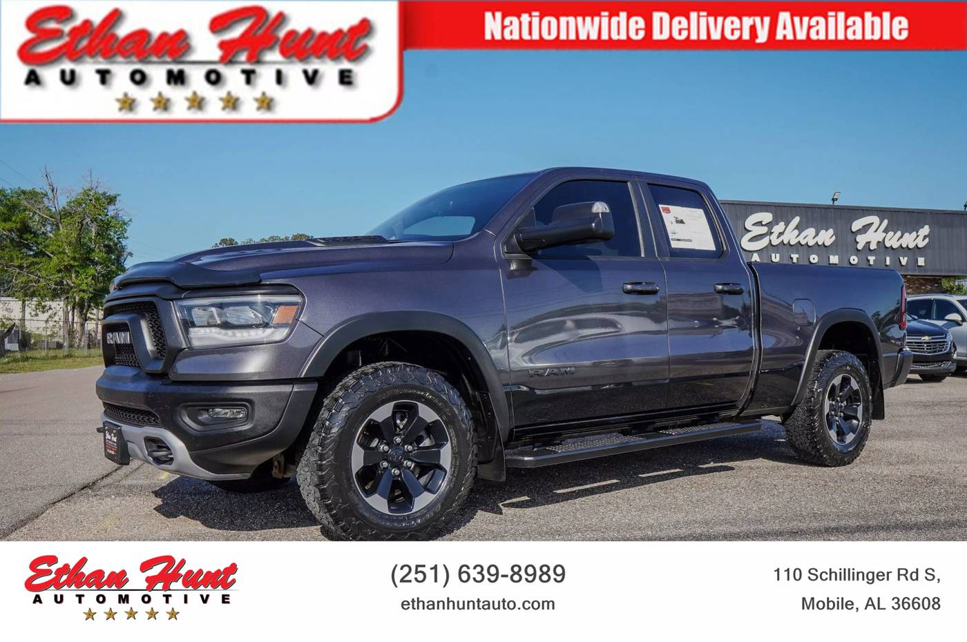 2019 Ram 1500 Rebel — Pickup Truck — 142,636 mi — Mobile, AL