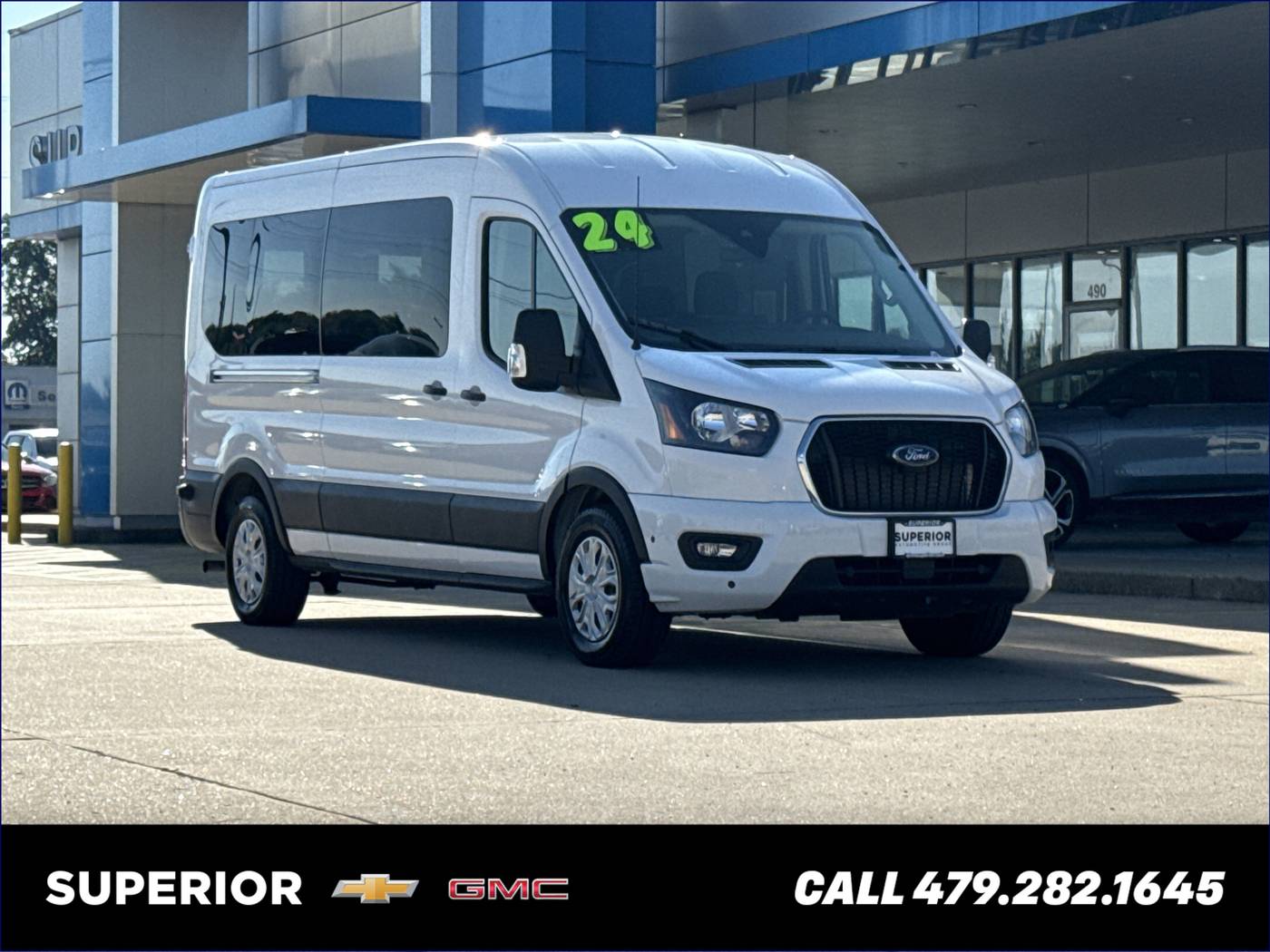 2024 Ford Transit Passenger Wagon T-350 XL — Passenger Van — 13,211 mi — Siloam Springs, AR