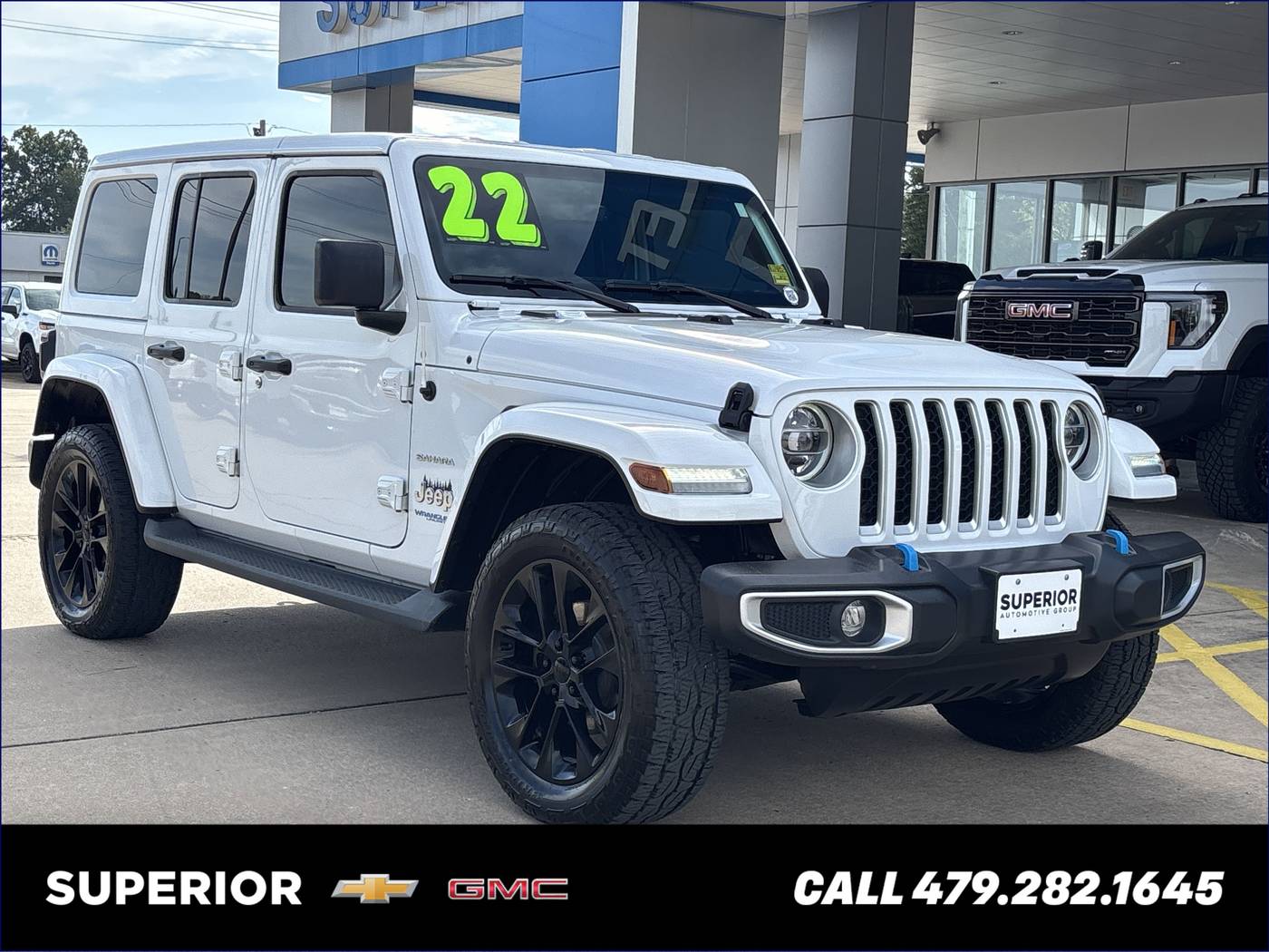 2022 Jeep Wrangler Sahara 4xe — SUV — 62,666 mi — Siloam Springs, AR