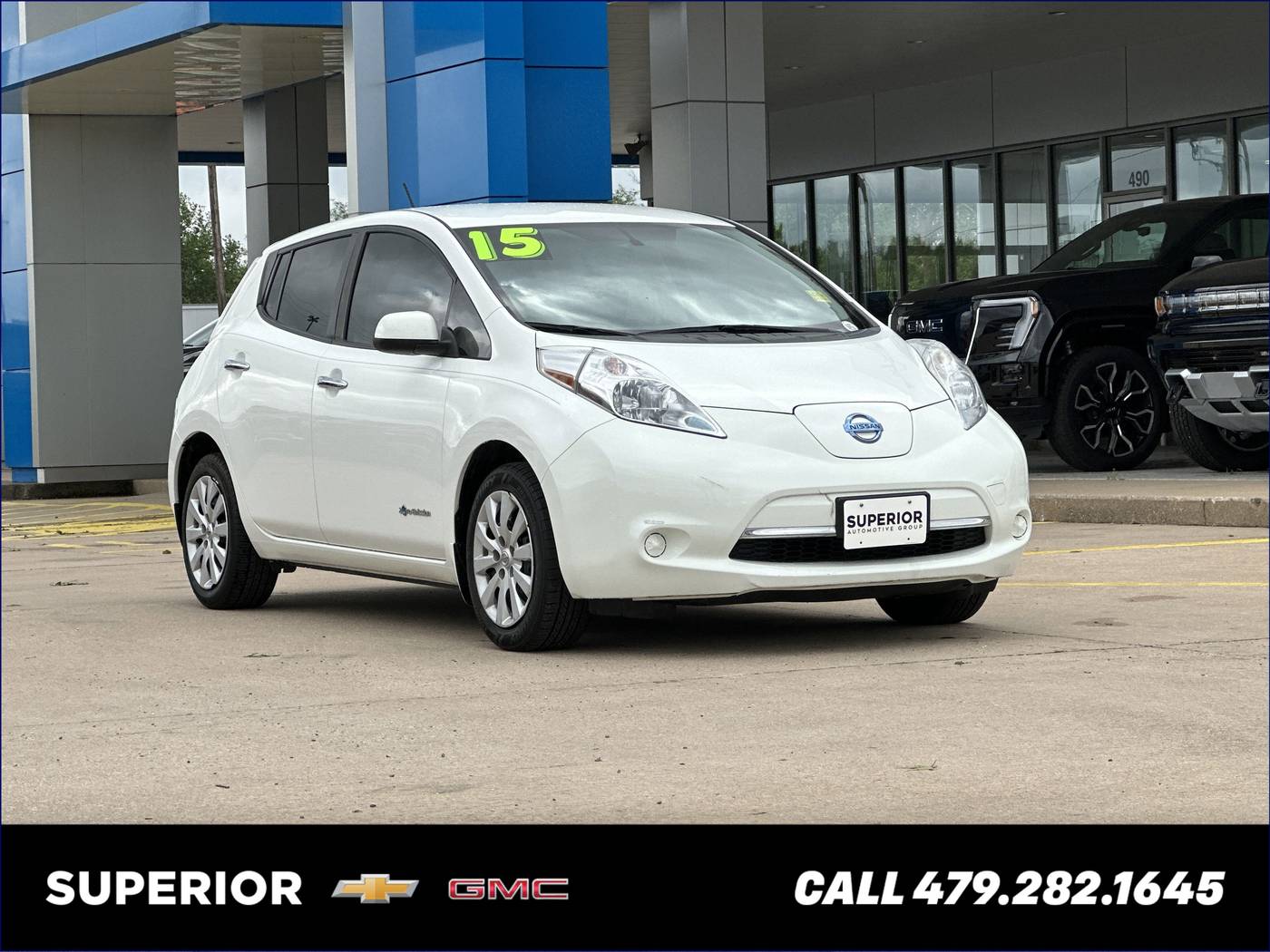 2015 Nissan LEAF S — Hatchback — 106,000 mi — Siloam Springs, AR