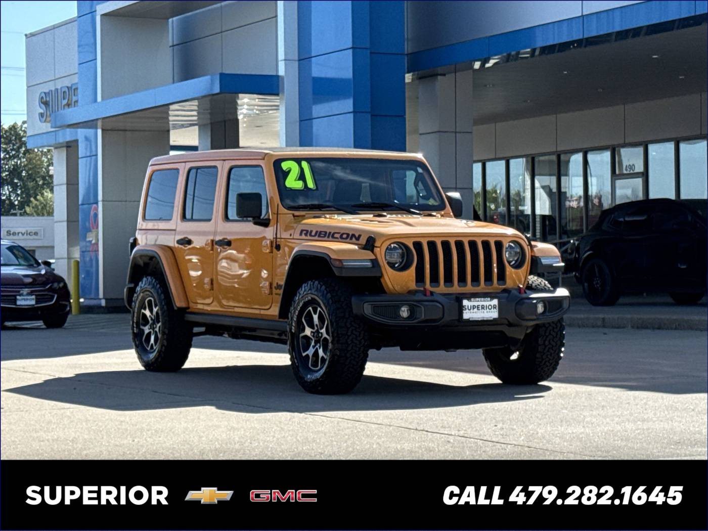 2021 Jeep Wrangler Rubicon — SUV — 73,102 mi — Siloam Springs, AR