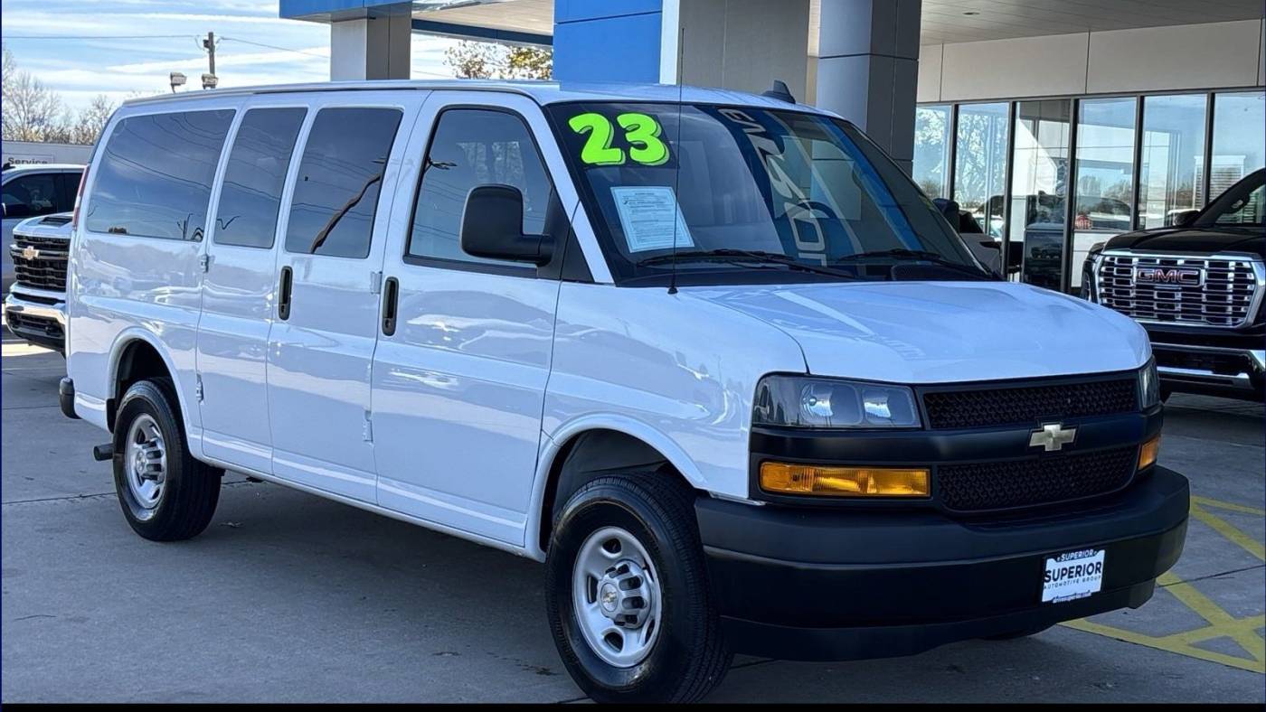 2023 Chevrolet Express Passenger LS — Passenger Van — 13,935 mi — Siloam Springs, AR