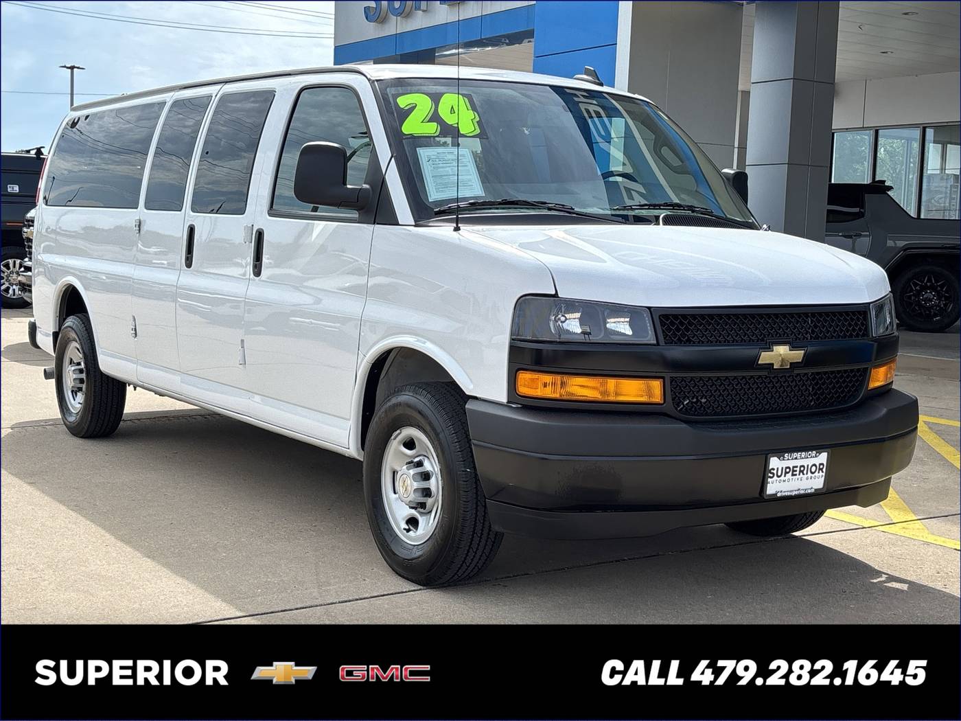 2024 Chevrolet Express Passenger LS — Passenger Van — 7,238 mi — Siloam Springs, AR
