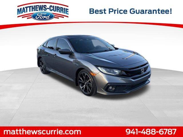 2019 Honda Civic Sport — Sedan — 53,680 mi — Nokomis, FL