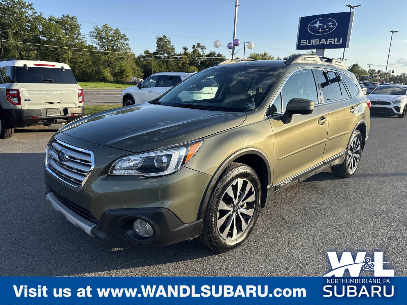 2017 Subaru Outback 3.6R Limited — SUV — 92,096 mi — Northumberland, PA