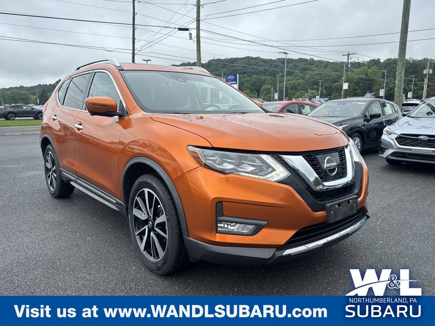 2017 Nissan Rogue SL — SUV — 36,052 mi — Northumberland, PA